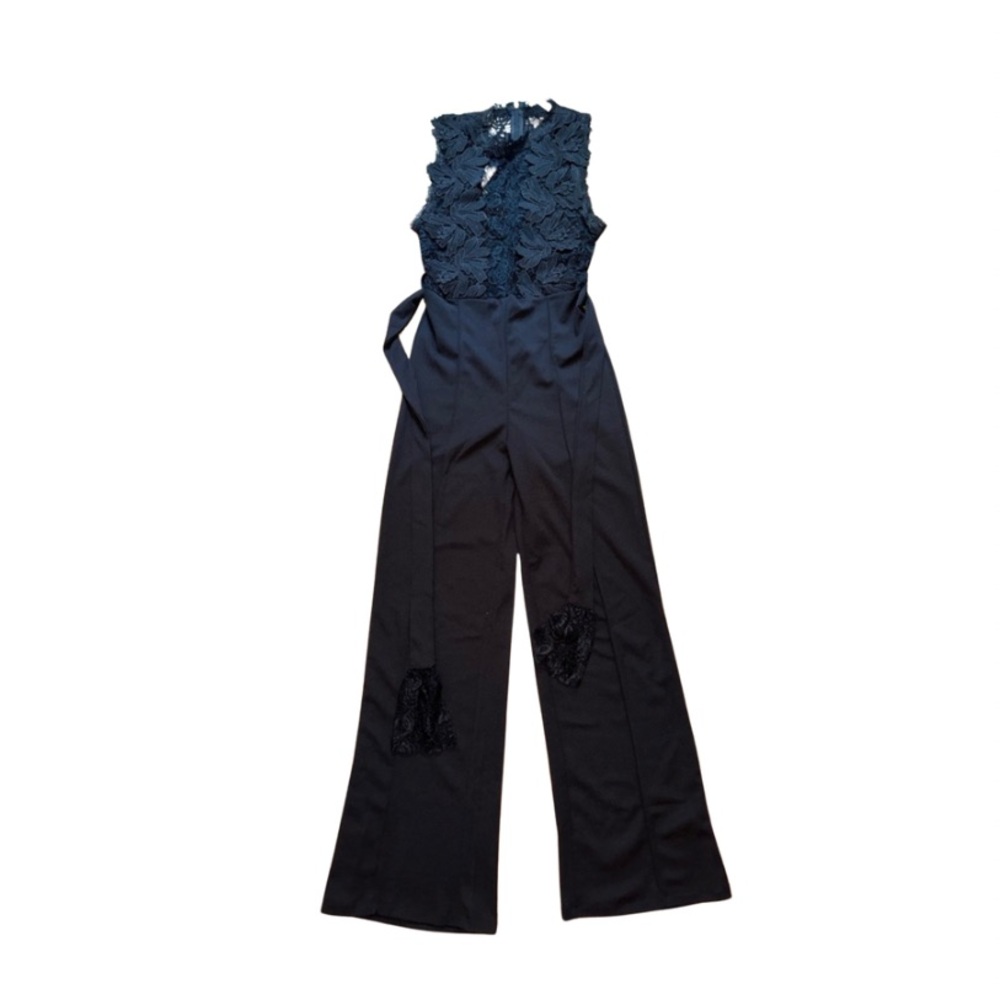 Love Nation Black Lace Jumpsuit